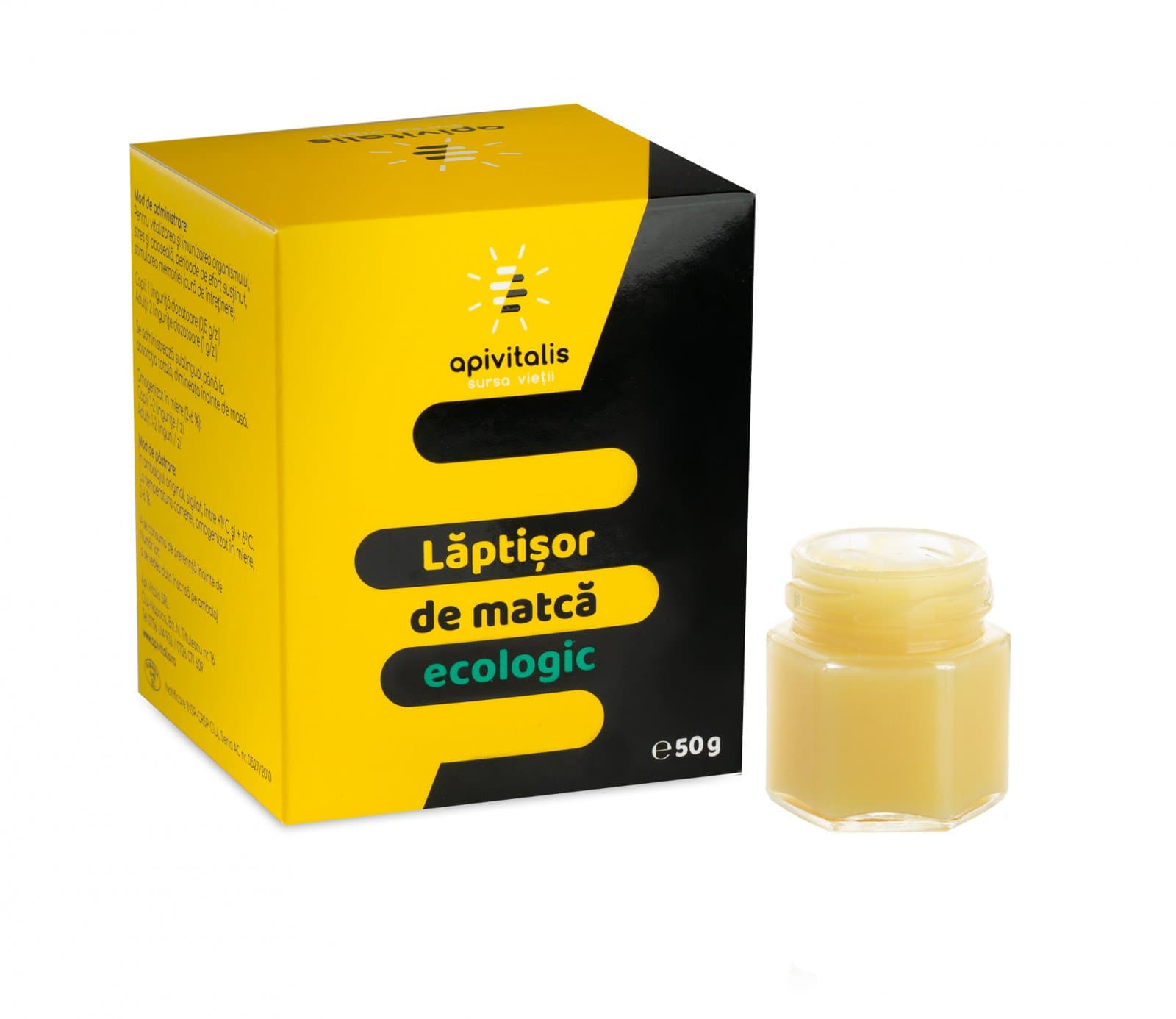 Apivitalis bio čistý čerstvý mateří polic 50 g