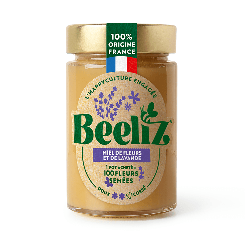 Beeliz levanduľový a kvetový krémový med 250 g