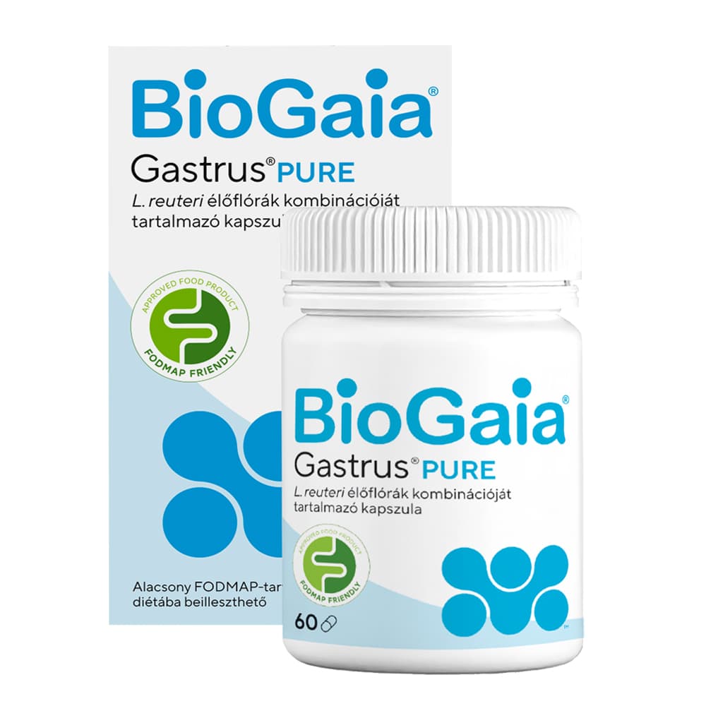Biogaia gastrus pure kapsula 60 ks