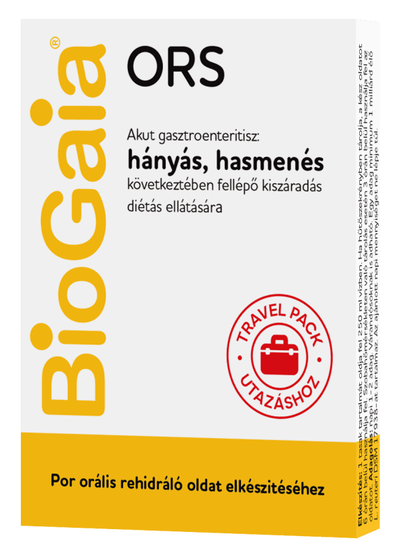 Biogaia ORS travel pack na cesty prášok 2 ks