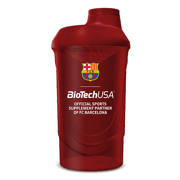 Biotech wave shaker fc barcelona červený 600ml 1 ks