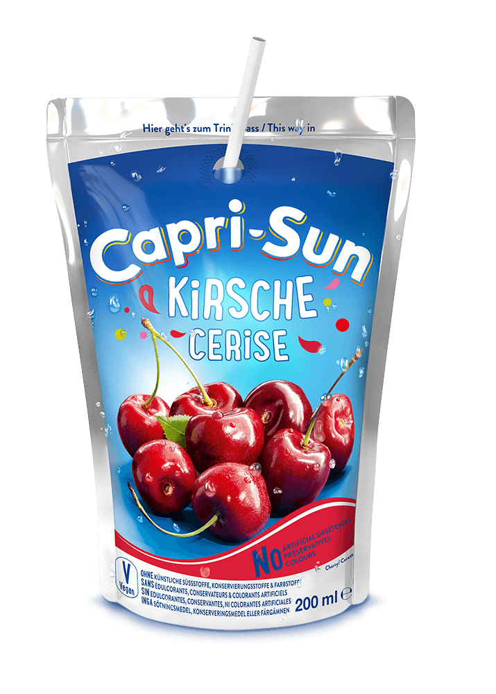 Capri-Sun čerešňová zmiešaná ovocná šťava 200 ml
