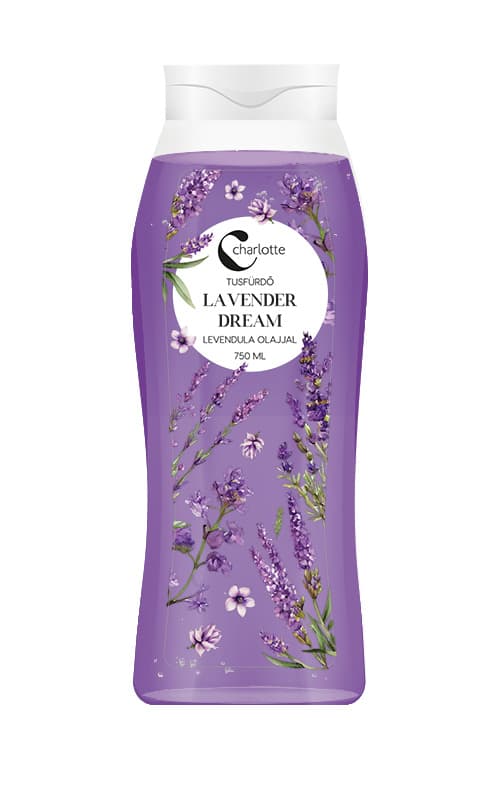 Charlotte sprchový gél lavender dream 750 ml