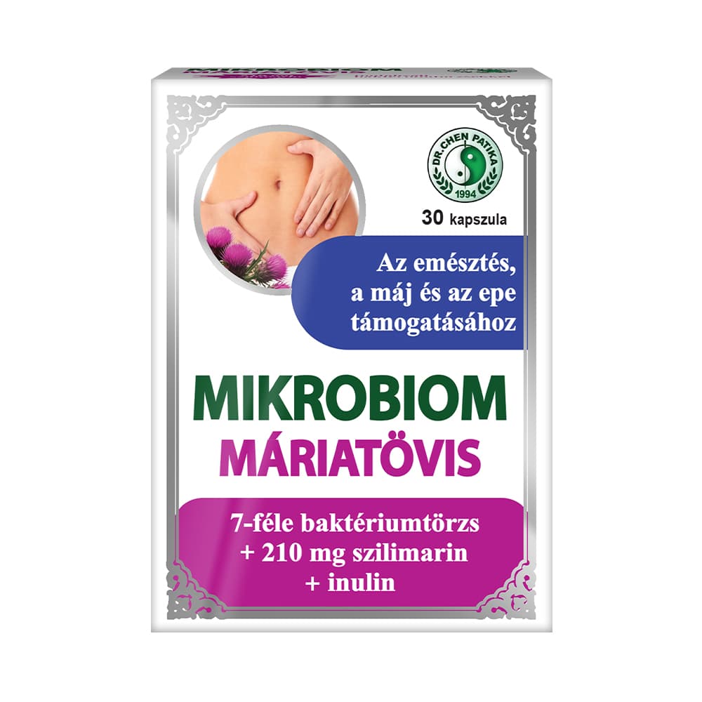 Dr.chen mikrobiom ostropestrec kapsula 30 ks