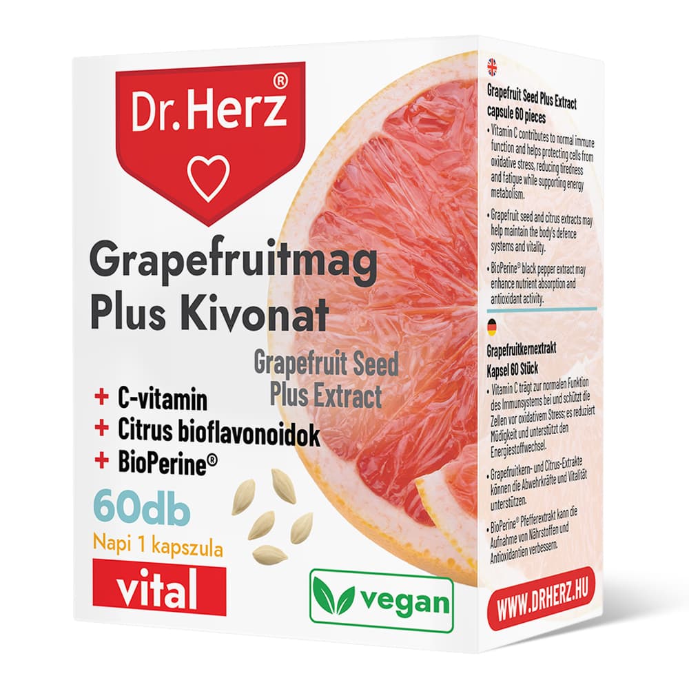 Dr.herz grapefruitový extrakt plus kapsule 60 ks