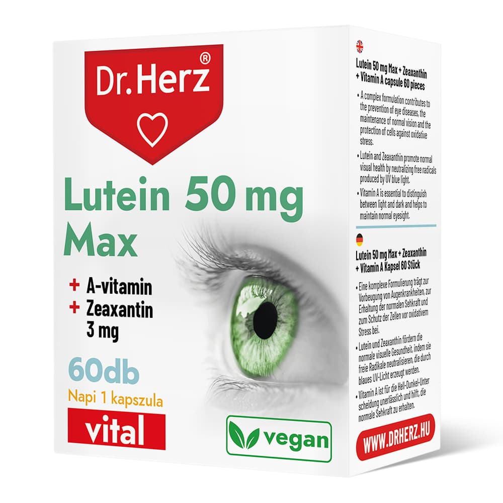 Dr.herz lutein max 50 mg kapsula 60 ks
