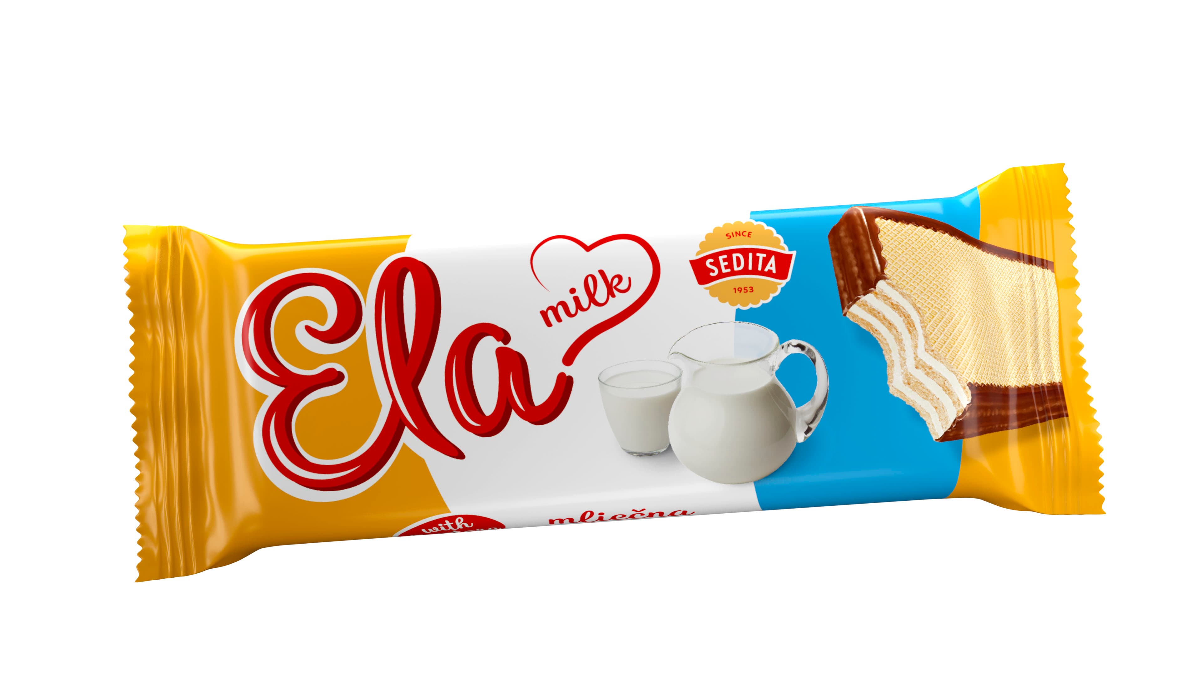 Ela oplátka s fruktózou mliečna 40 g