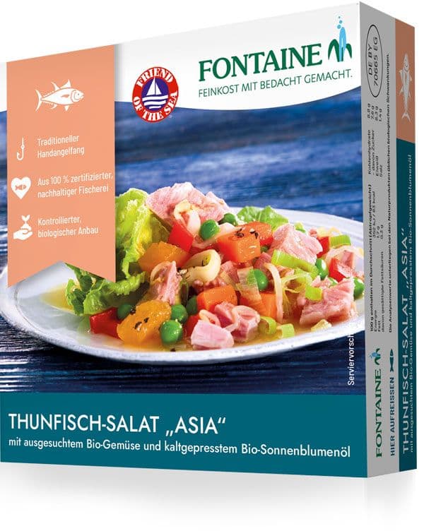 Fontaine tuniakový šalát „Ázia” 200 g