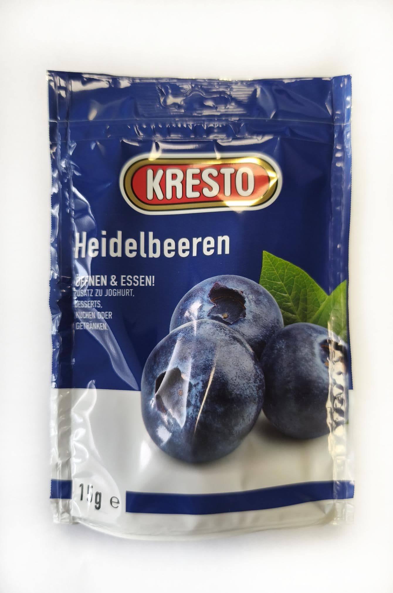 Kresto lyofilizované čučoriedky 15 g