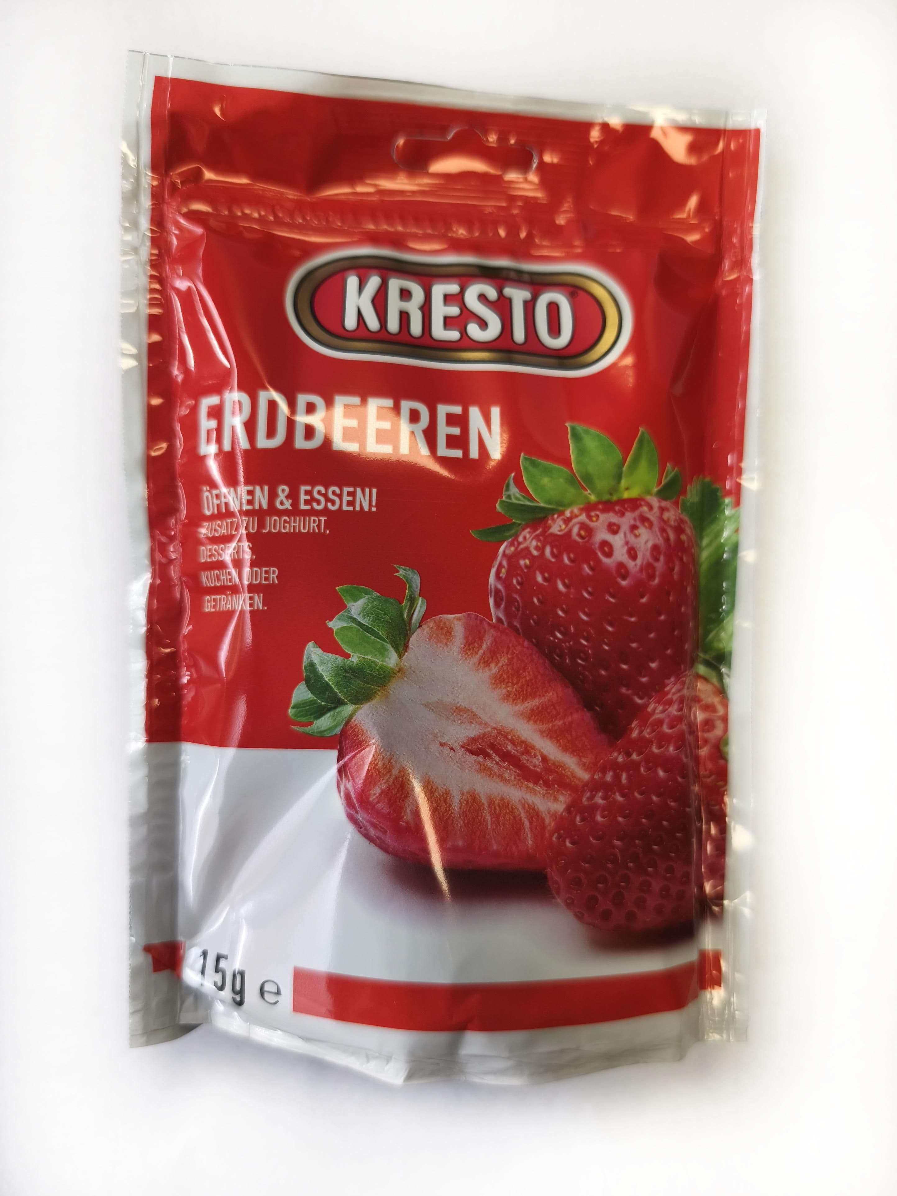 Kresto lyofilizované jahody 15 g