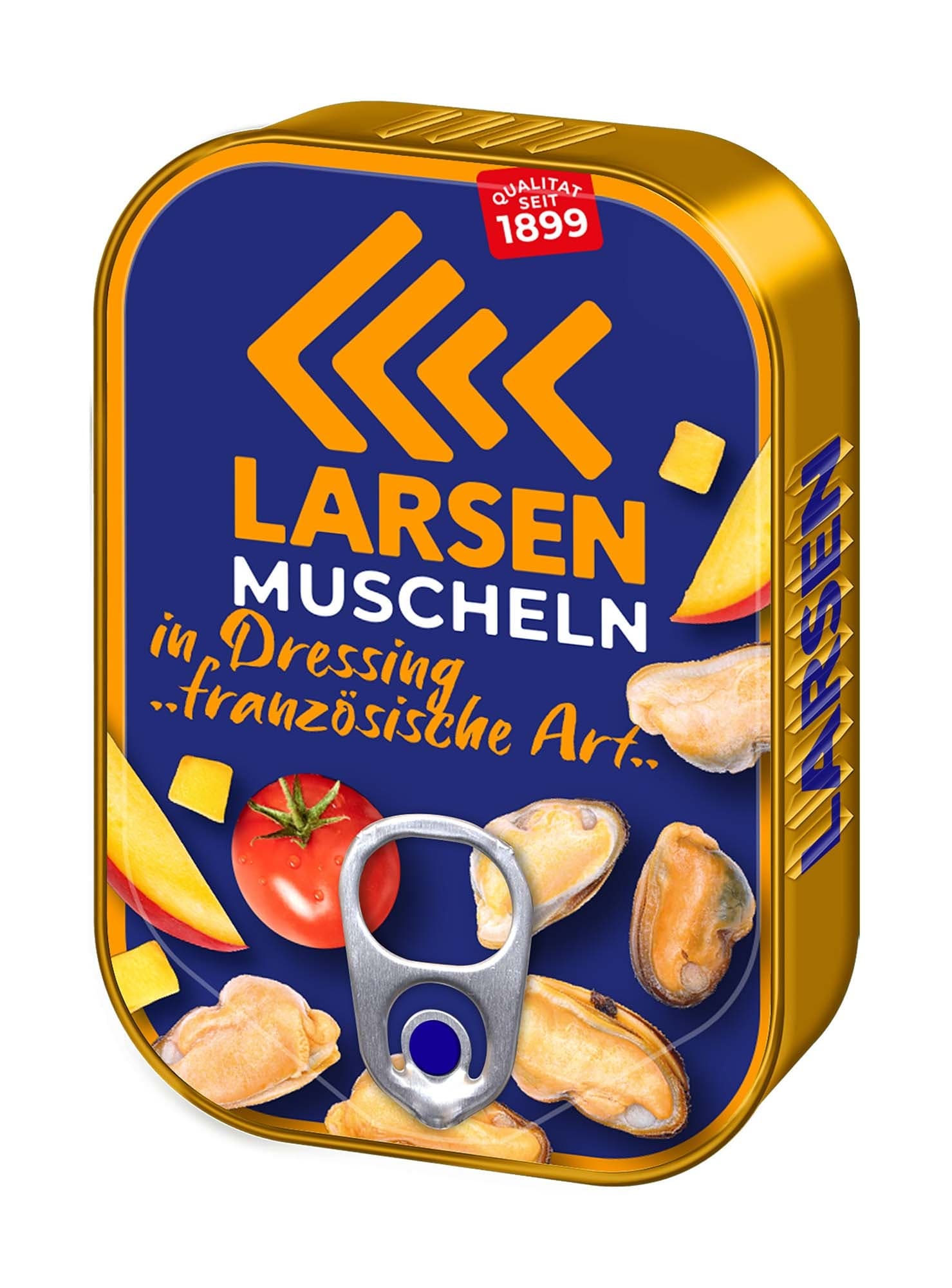 Larsen mušle v korenené francúzskej omáčke 110 g