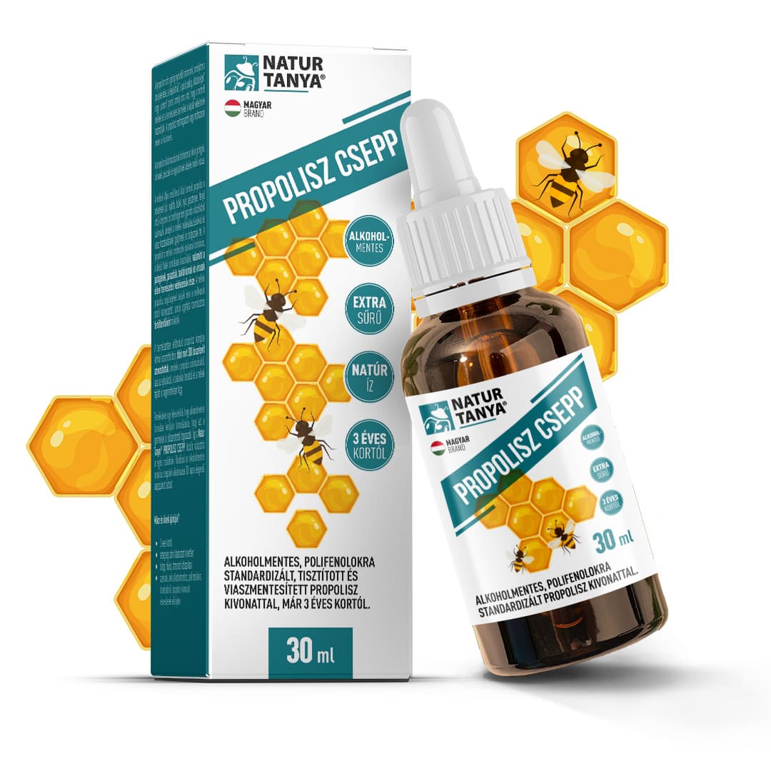 Natur Tanya alkohol voľný propolis kvapky 30 ml
