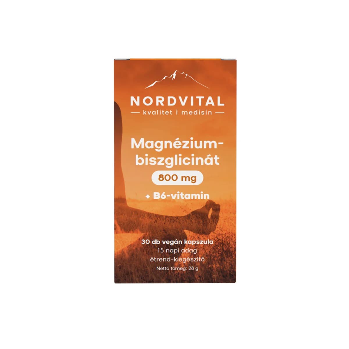 Nordvital magnézium-biszglicinát kapsula 30 ks