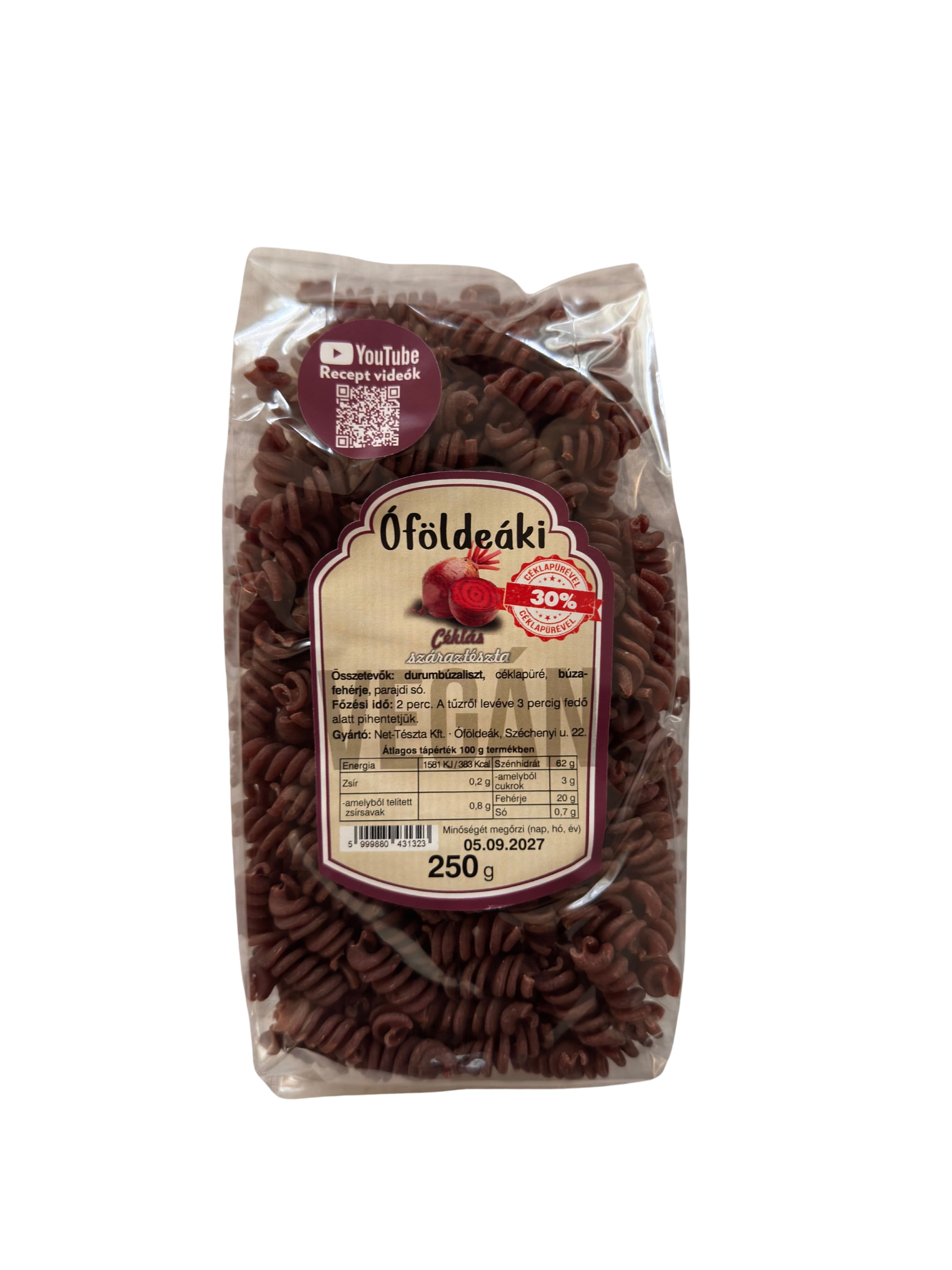 Óföldeáki cviklové špagety 250 g