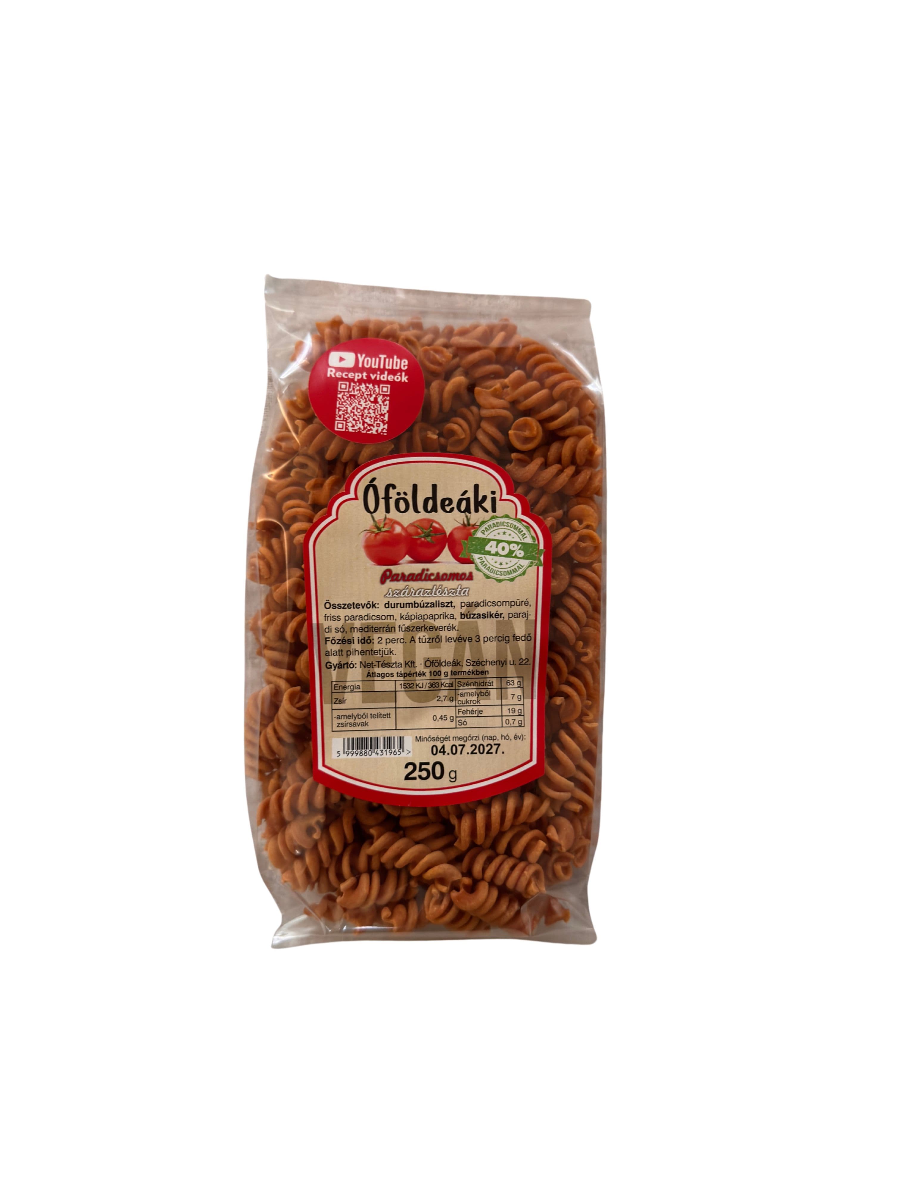 Óföldeáki paradajkový fusilli 250 g