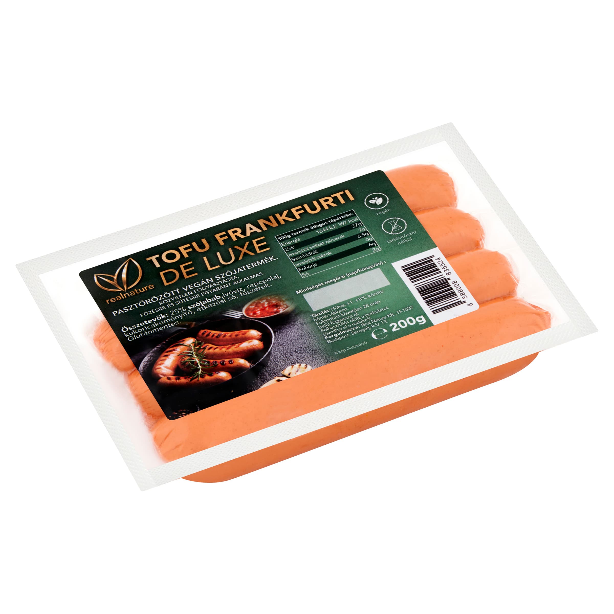 Real Nature tofu frankfurti de luxe 200 g