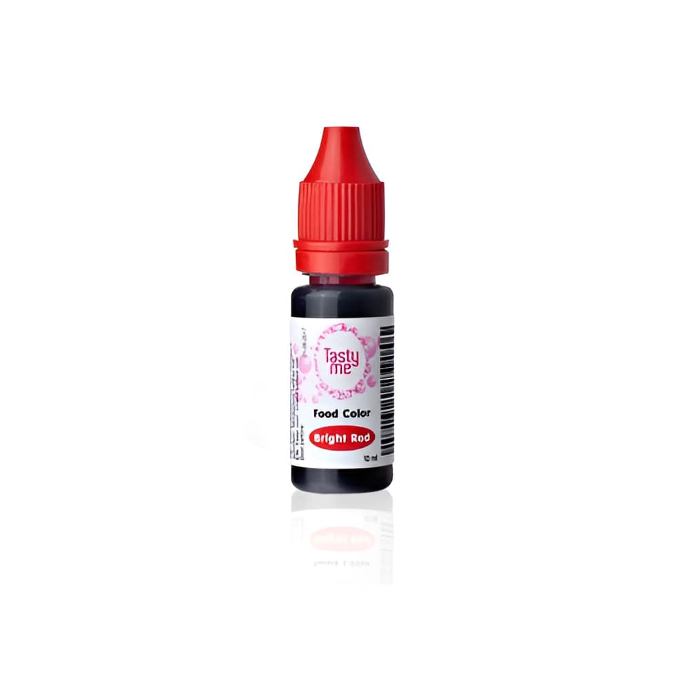 Tasty Me bezlepkový jedlý farbivo lesklá červená 10 ml