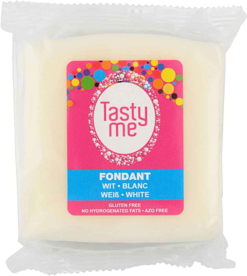 Tasty Me bezlepkový fondant biely 200 g