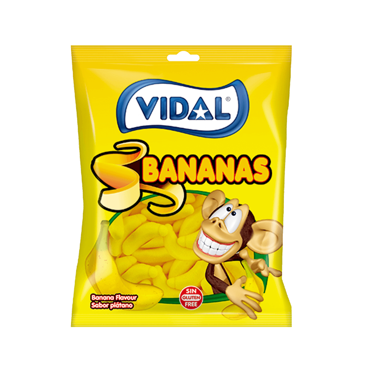 Vidal gumové medvedíky banán 90 g