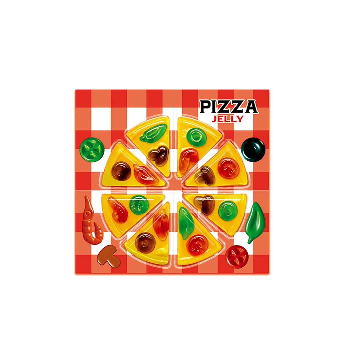 Vidal gumové cukríky pizza želé 66 g