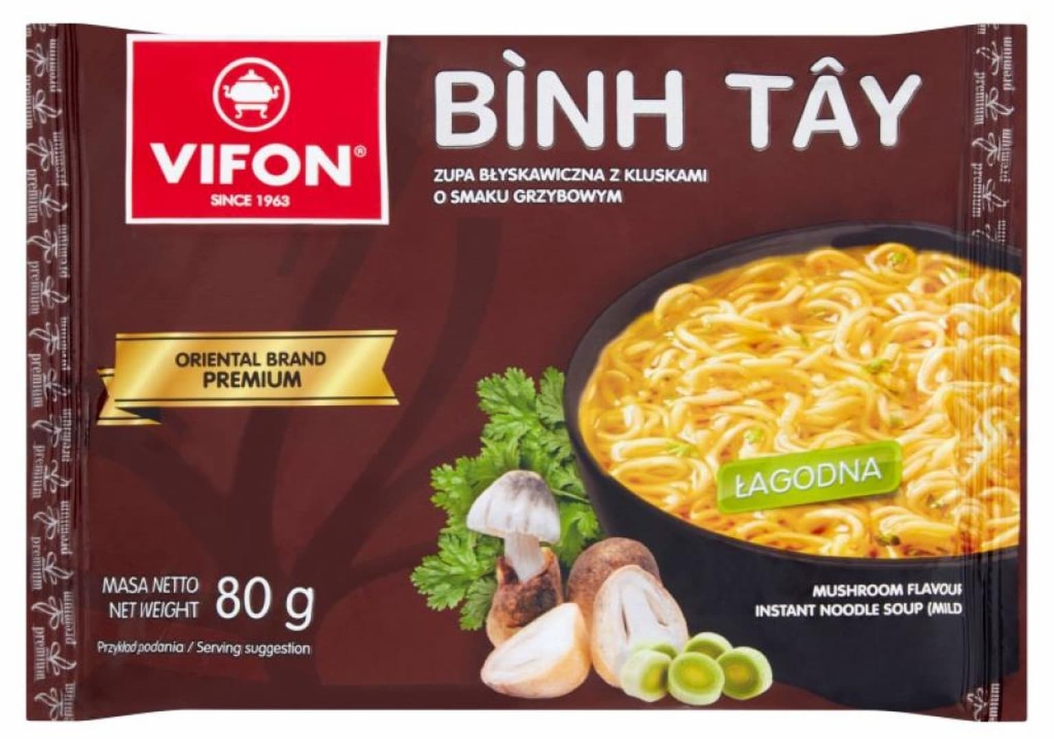 Vifon binh tay vietnamská instantná rezancová polievka 80 g