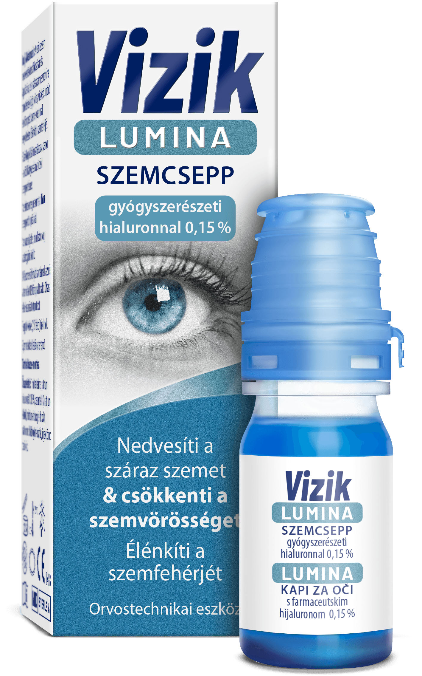 Vizik očné kvapky lumina 10 ml