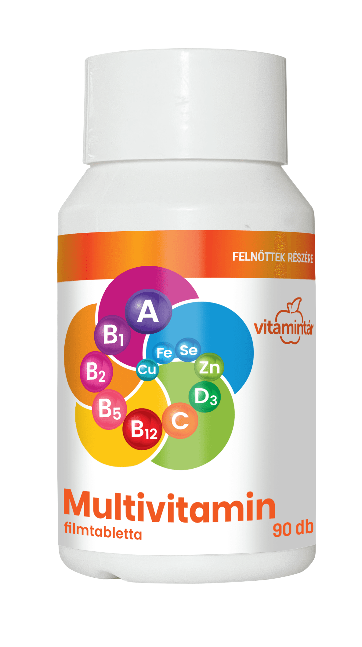 Béres vitamintár multivitamín pre dospelých filmové tablety 90 ks