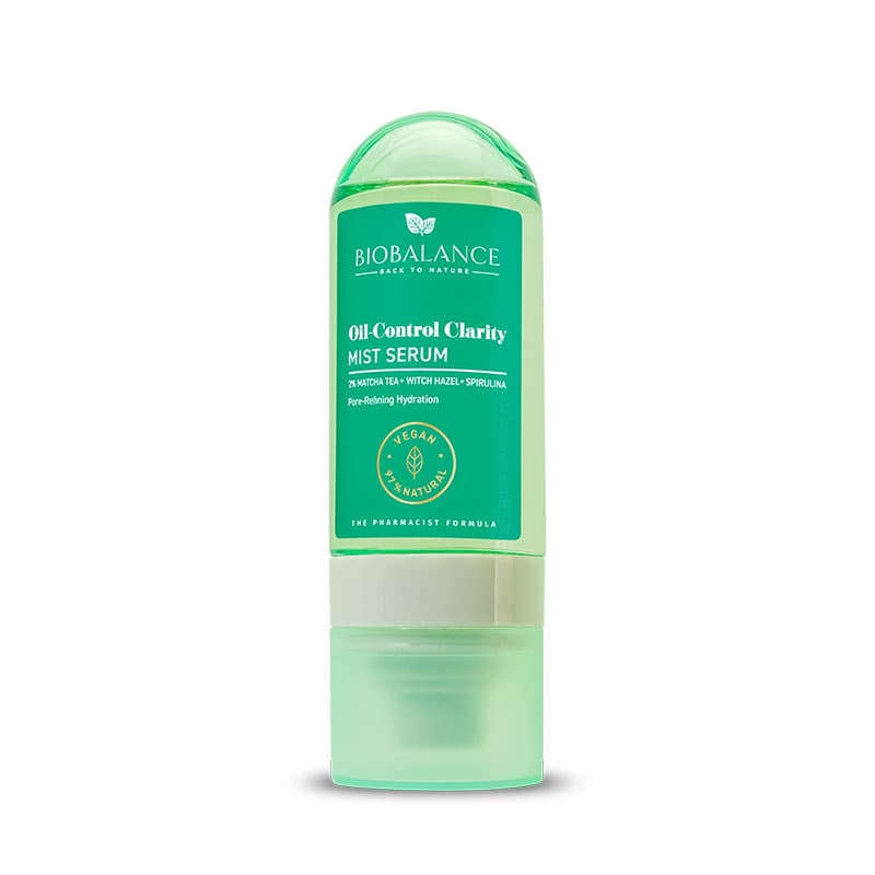 Biobalance regulátor produkcie mazu hydratačný sérum sprej na zmiešanú a mastnú pleť 80 ml