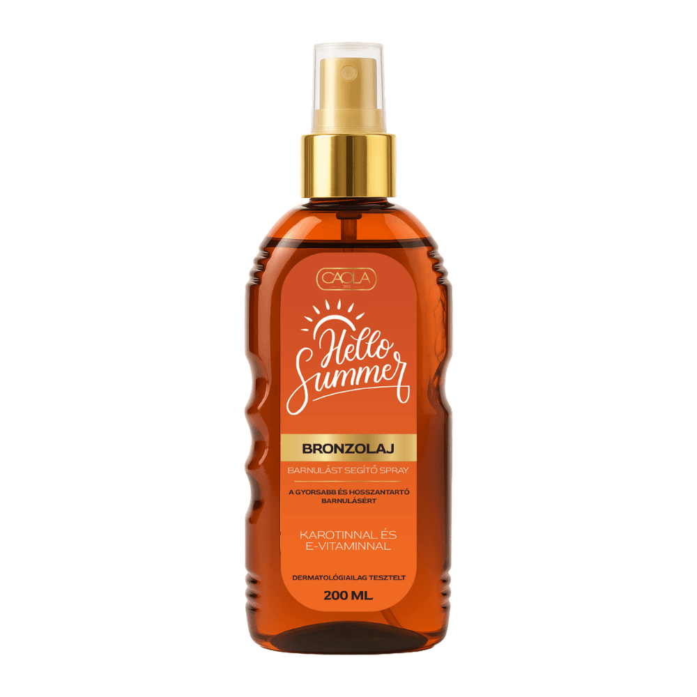 Caola hello summer olej na opálenie s karotínom 200 ml