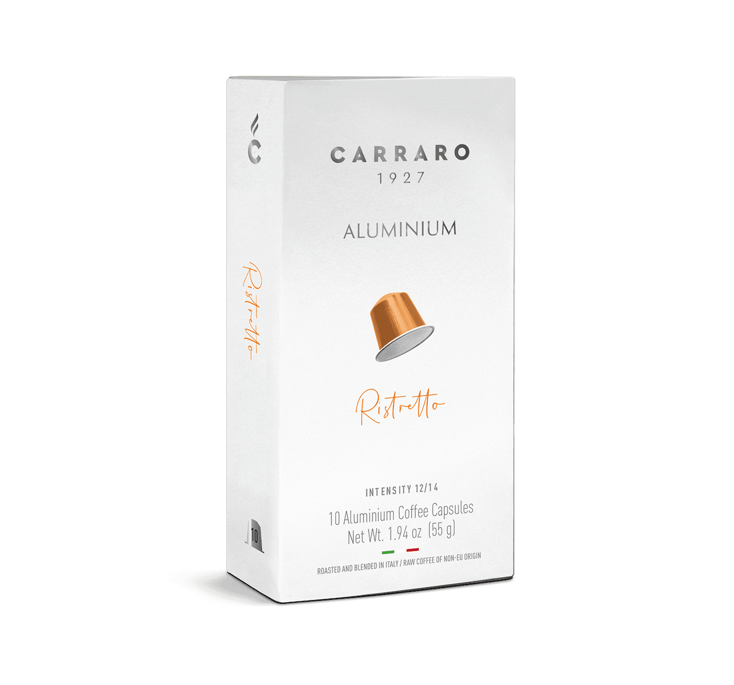 Carraro ristretto kávové kapsule kompatibilné s nespresso 10 ks