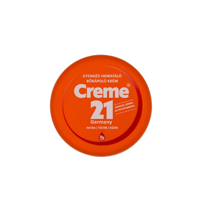 Creme21 jemný hydratačný krém na normálnu pleť s provitamínom B5 na tvár, telo a ruky 150 ml