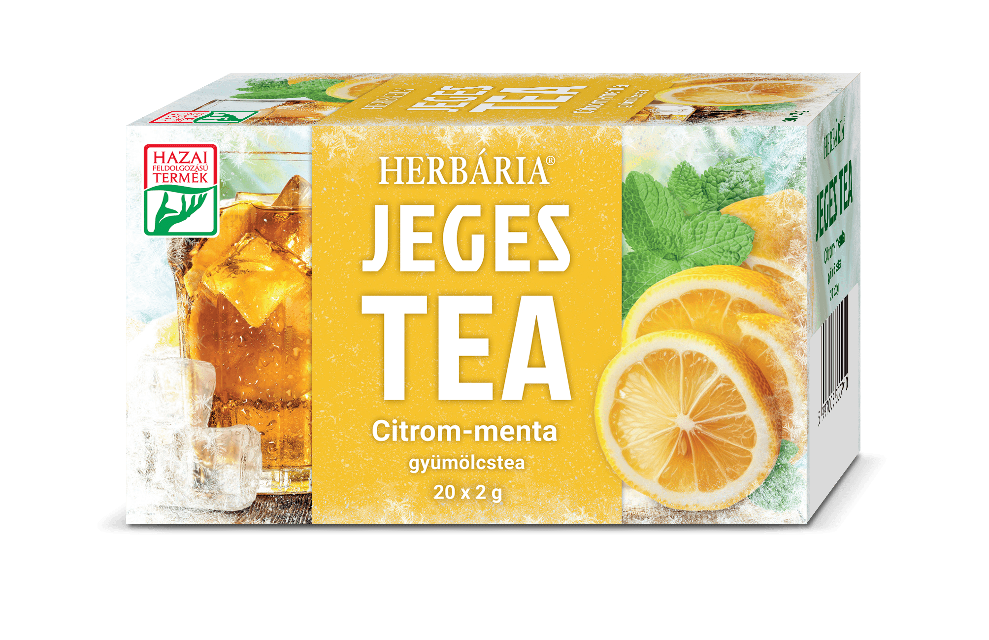 Herbária ľadový čaj citrón-mäta ovocný čaj 20x2g 40 g