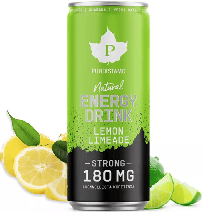 Puhdistamo prírodný energetický nápoj citrón-limonádový 330 ml