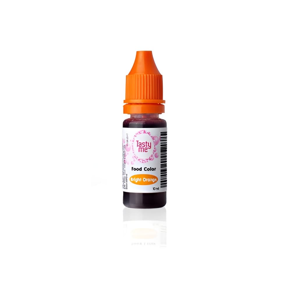 Tasty Me bezlepková farba na jedlo lesklá oranžová 10 ml
